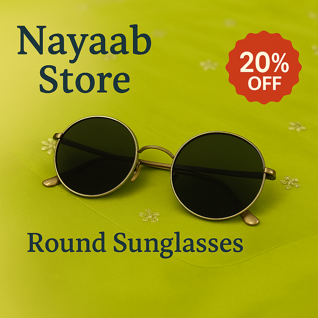 🕶️ Retro Rounder Sunglasses